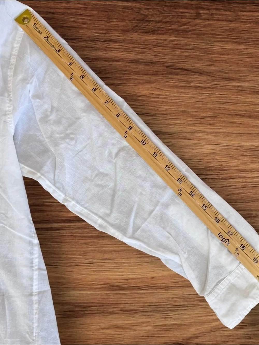 NWT! J.Crew White Button-up cotton voile shirt Size Large